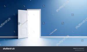 stock-photo-opened-white-door-on-blue-studio-with-light-inside-new-career-opportunities-business-ventures-2642878207
